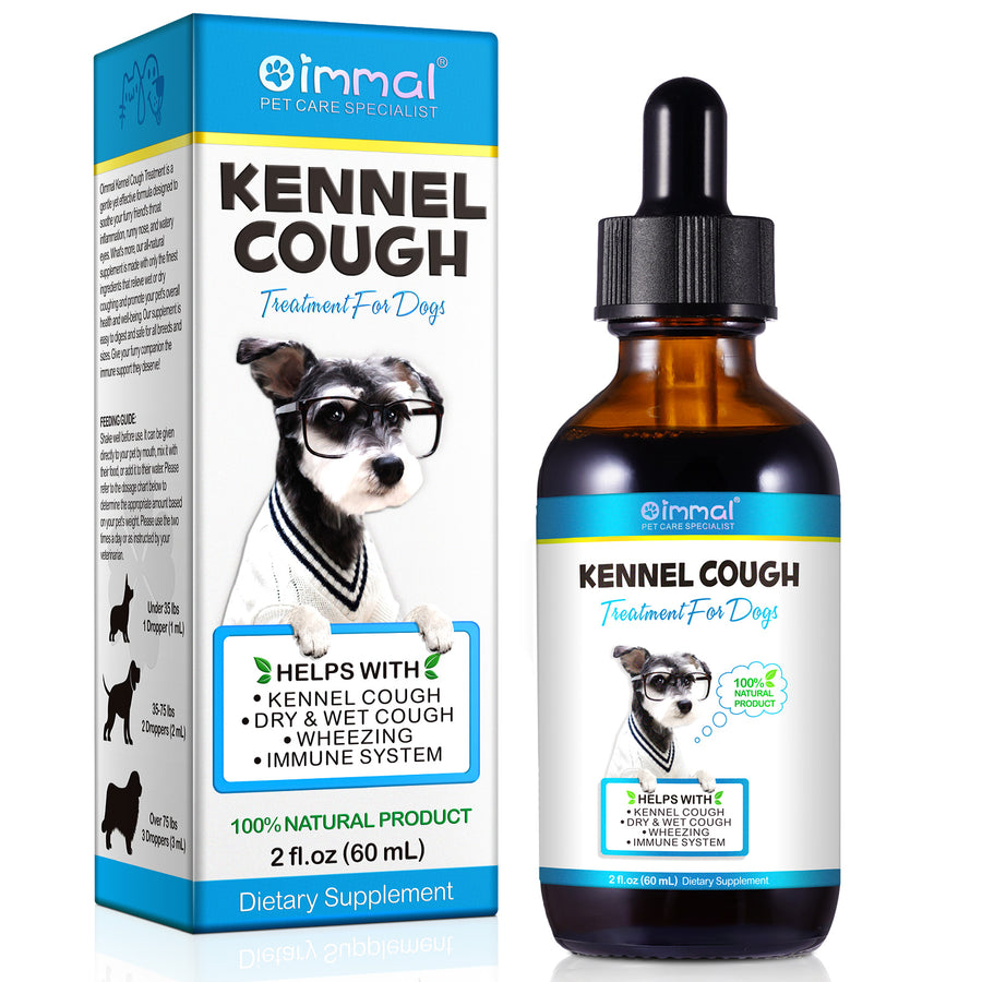 Oimmal Kennel Cough Treatment for Dogs +  Natural Antibiotic for Dogs