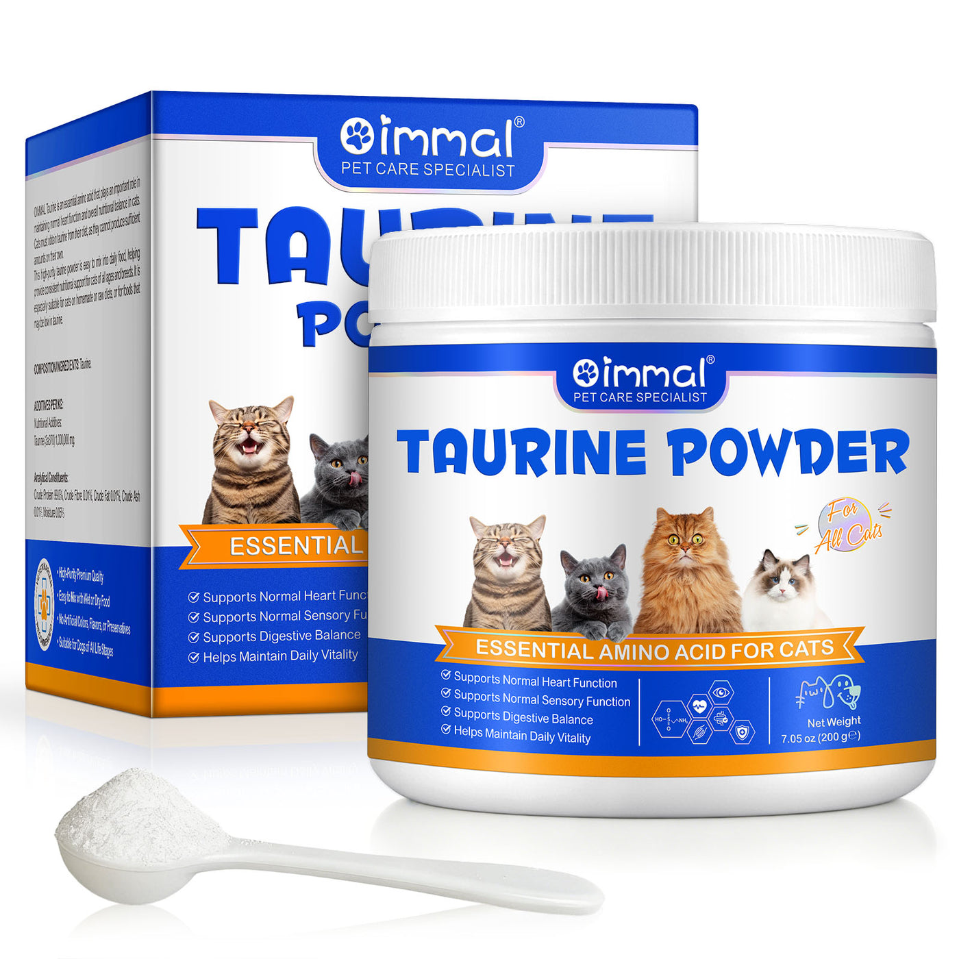 Oimmal Cat Taurine Powder - 1Pack