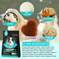 Oimmal Hemp Calming Chews - 60 Chews / Duck Flavor