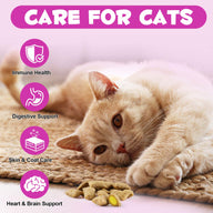 Oimmal Cat 15in1 Multivitamin Chews 100g - 2Pack