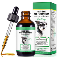 Oimmal Herbal De-Wormer Drops for Dogs