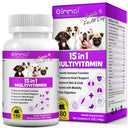 Oimmal 15-IN-1 Multivitamins Supplement for Dogs - 2 Packs