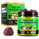 Oimmal 150pcs Dog Flea & Tick Chews (Peking Duck Flavor) - 3Pack