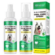 Oimmal 6-in-1 Canine Oral Care Spray 150ml -2Pack