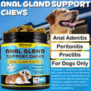 Oimmal 150pcs Dog Anal Cland Support Chews - 2Pack