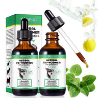 Oimmal Herbal De-Wormer Drops for Dogs - LOT of 2