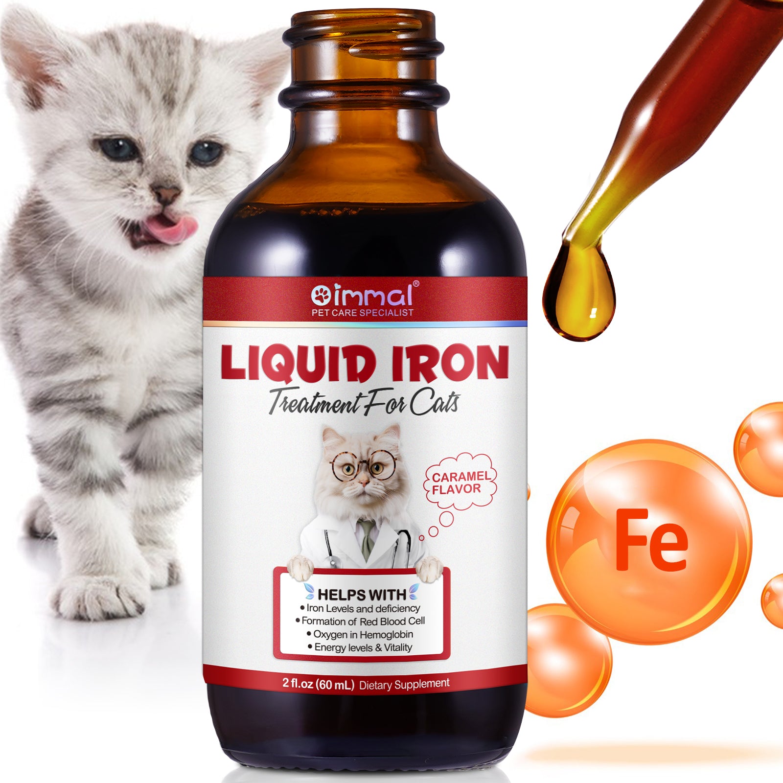 Iron supplements for fashion kittens