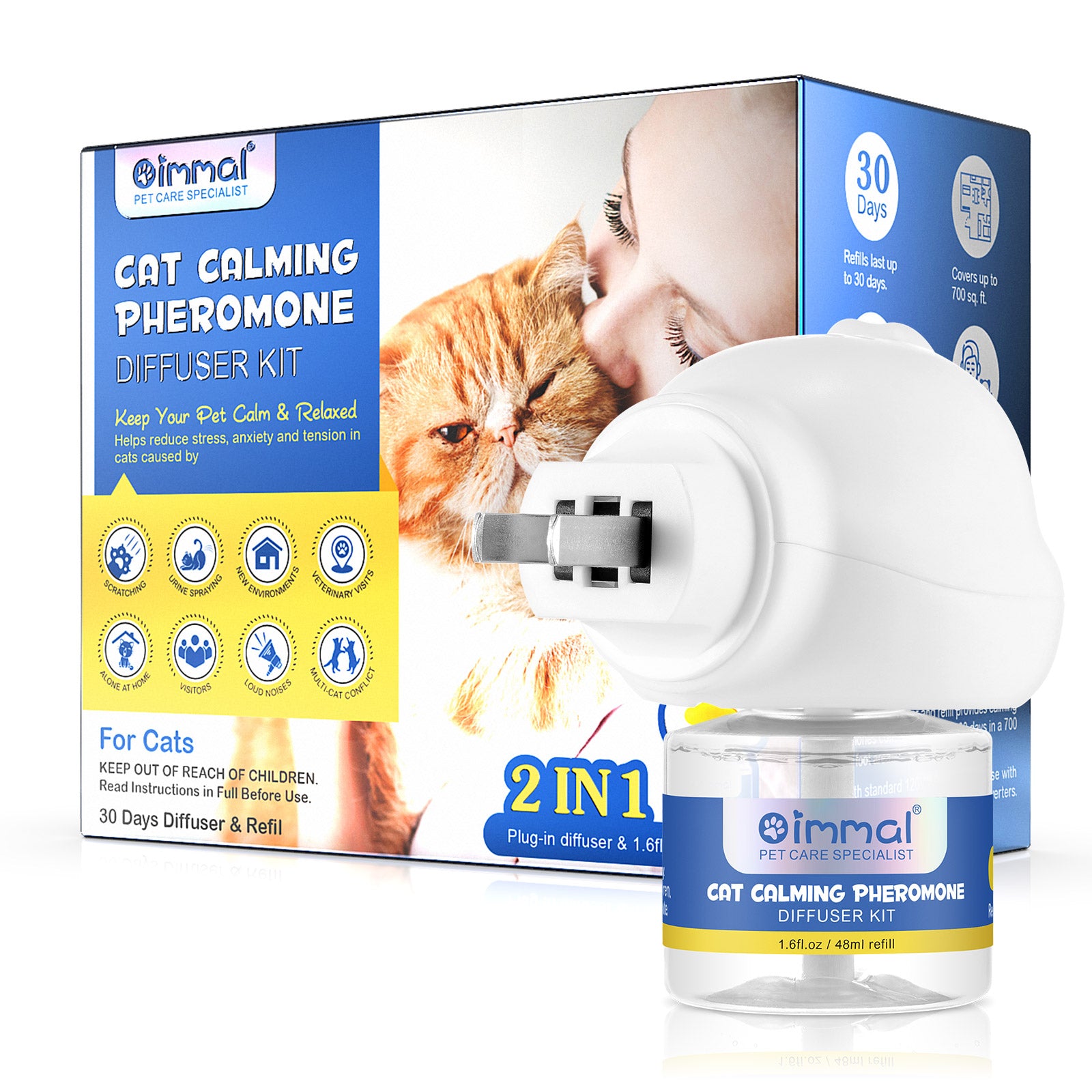 Pheromone top diffuser cats