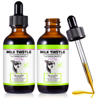 Oimmal Milk Thistle Drops for Dogs - LOT of 2