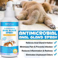 Oimmal Antimicrobial Anal Gland Spray for Dog - 2Pack