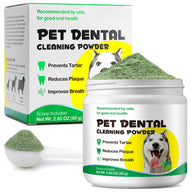 Oimmal Pet Dental Cleaning Powder for Dogs - 2 Packs