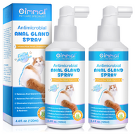 Oimmal Antimicrobial Anal Gland Spray for Cat - 2Pack