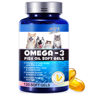 Oimmal Omega-3 Fish Oil Soft Gels for Pets