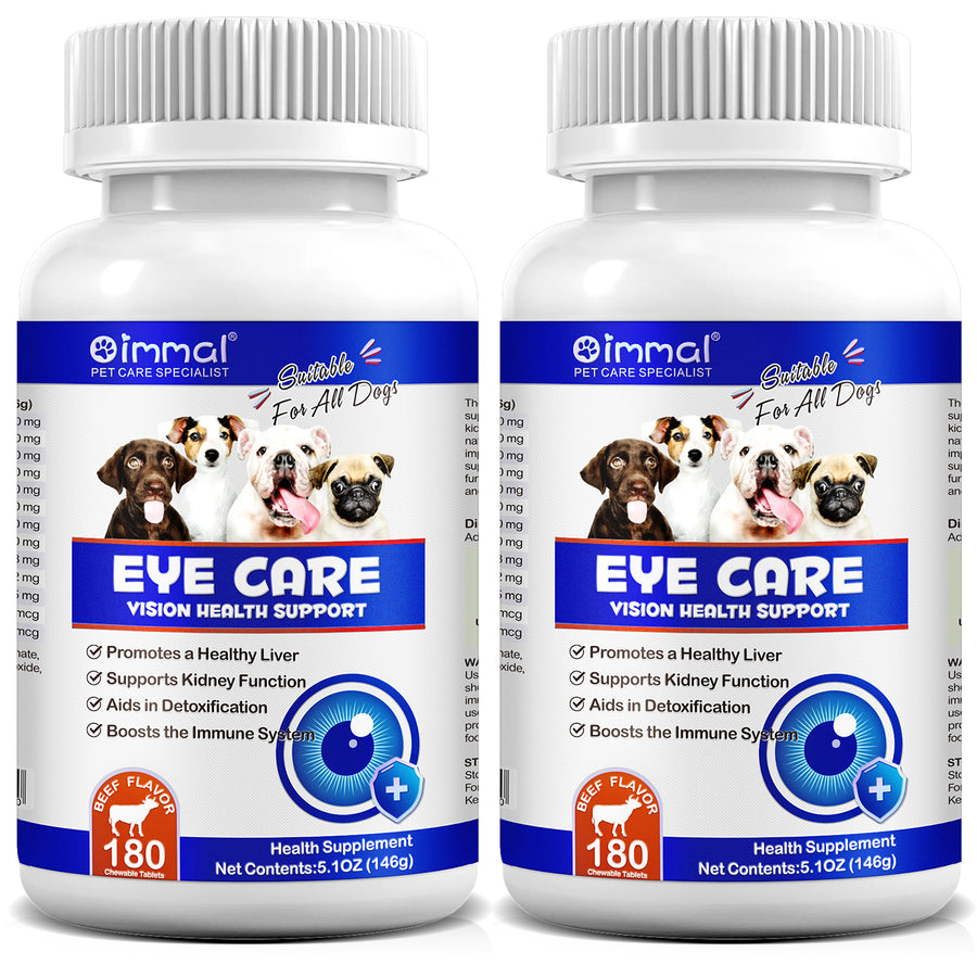 Oimmal  Eye Care Supplement for Dogs - 2 Packs