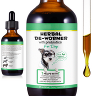 Oimmal Herbal De-Wormer Drops for Dogs