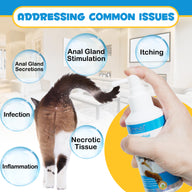 Oimmal Antimicrobial Anal Gland Spray for Cat - 2Pack