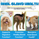 Oimmal 150pcs Dog Anal Cland Support Chews