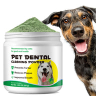 Oimmal Pet Dental Cleaning Powder for Dogs - 2 Packs