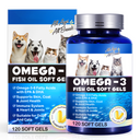 Oimmal Omega-3 Fish Oil Soft Gels for Pets