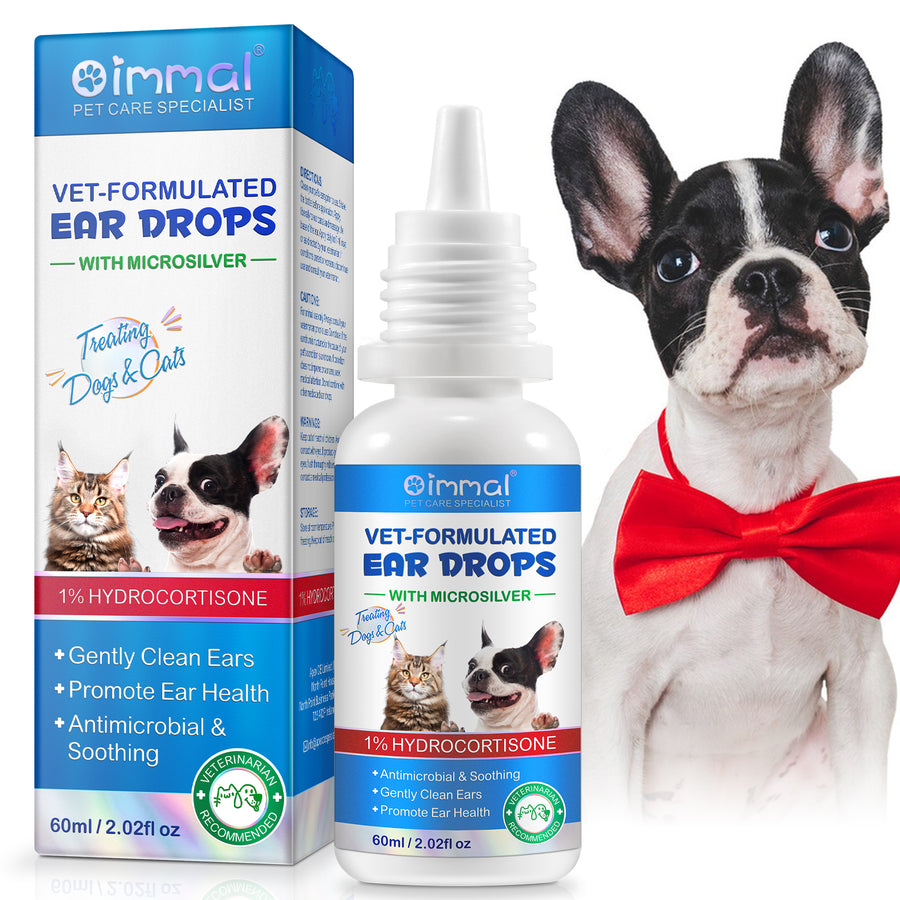 Oimmal Pets Ear Drops 60ml - 3Pack