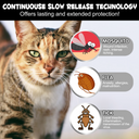 Oimmal Flea & Tick Collar for Cats (4 Collars) - Black