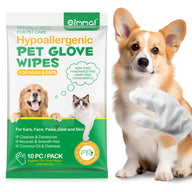 Oimmal Pets Cleaning Gloves Wipes - 10P - 2Pack