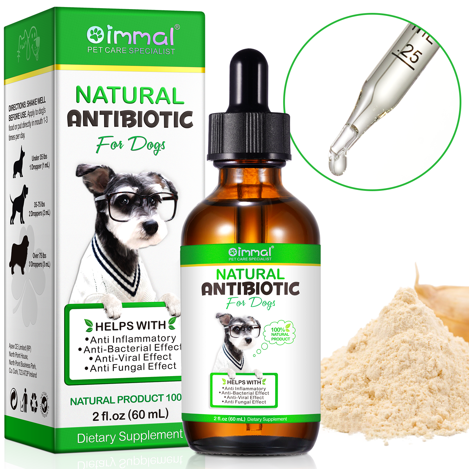 Oimmal Natural Antibiotics for Dogs