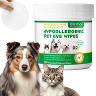 Oimmal 150P Hypoallergenic Pet Eye Wipes - 2Pack