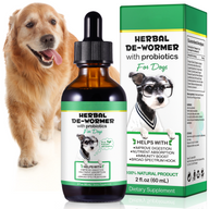 Oimmal Herbal De-Wormer Drops for Dogs