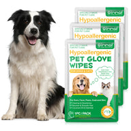 Oimmal Pets Cleaning Gloves Wipes - 8 Pack