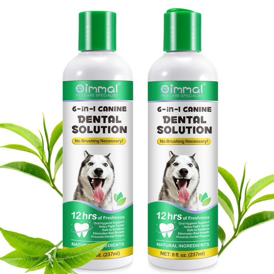 Oimmal 6-in-1 Canine Dental Solution - 2Pack