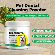 Oimmal Pet Dental Cleaning Powder for Dogs - 2 Packs