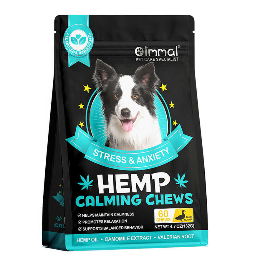 Oimmal Hemp Calming Chews - 60 Chews / Duck Flavor