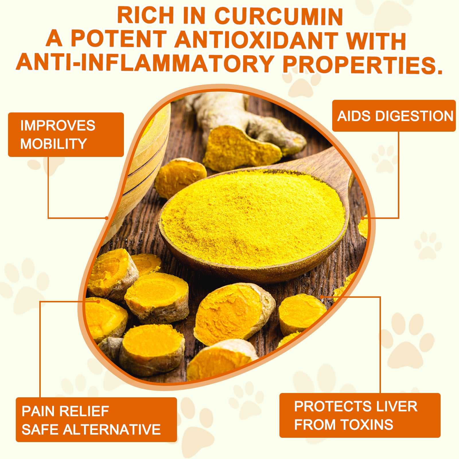 Oimmal Turmeric Curcumin Supplement for Dogs