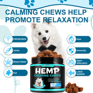 Oimmal Hemp Calming Chews / Salmon Flavor - 3 Packs