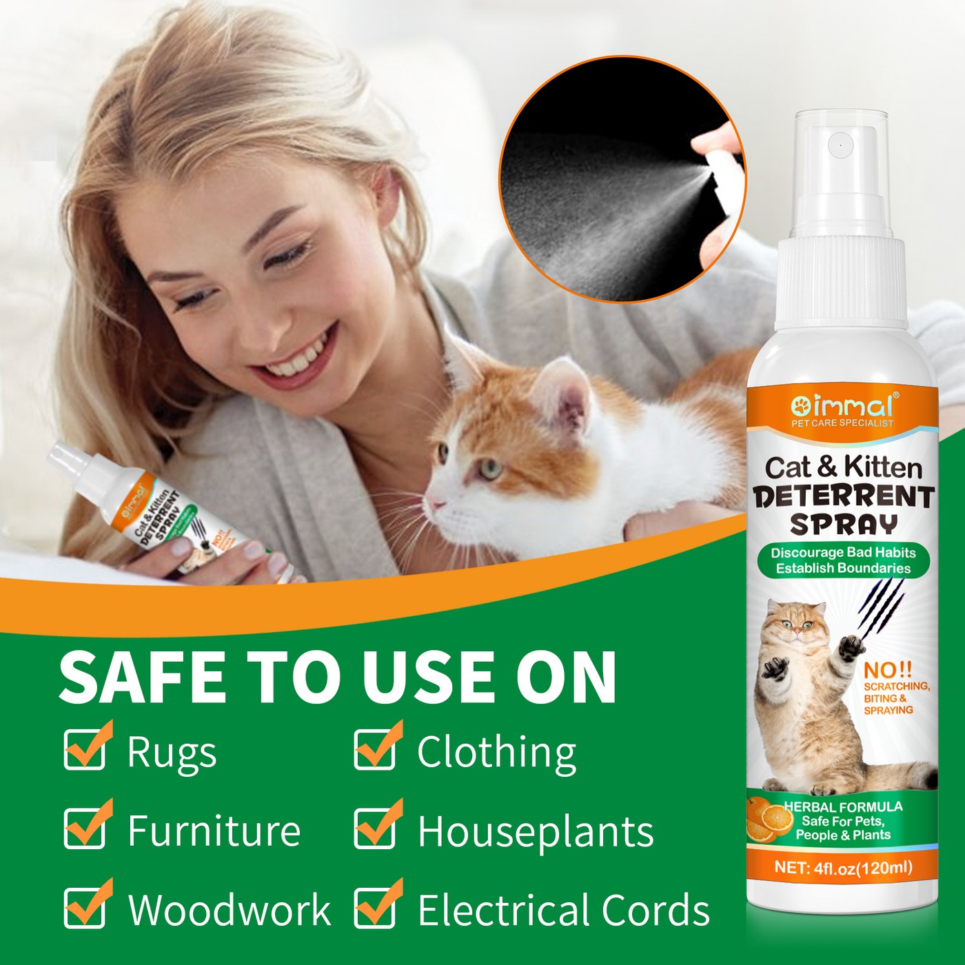 Cat marking deterrent sale