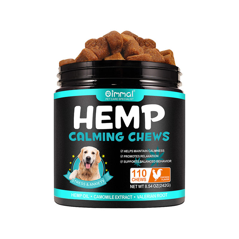 Oimmal Hemp Calming Chews / Chicken Flavor