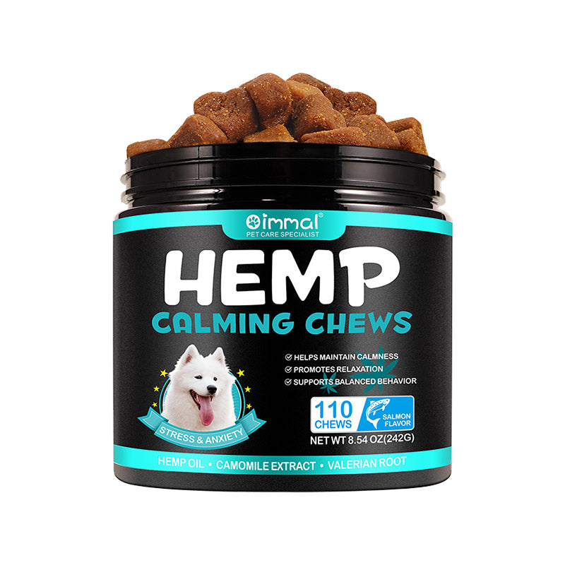 Oimmal Hemp Calming Chews / Salmon Flavor