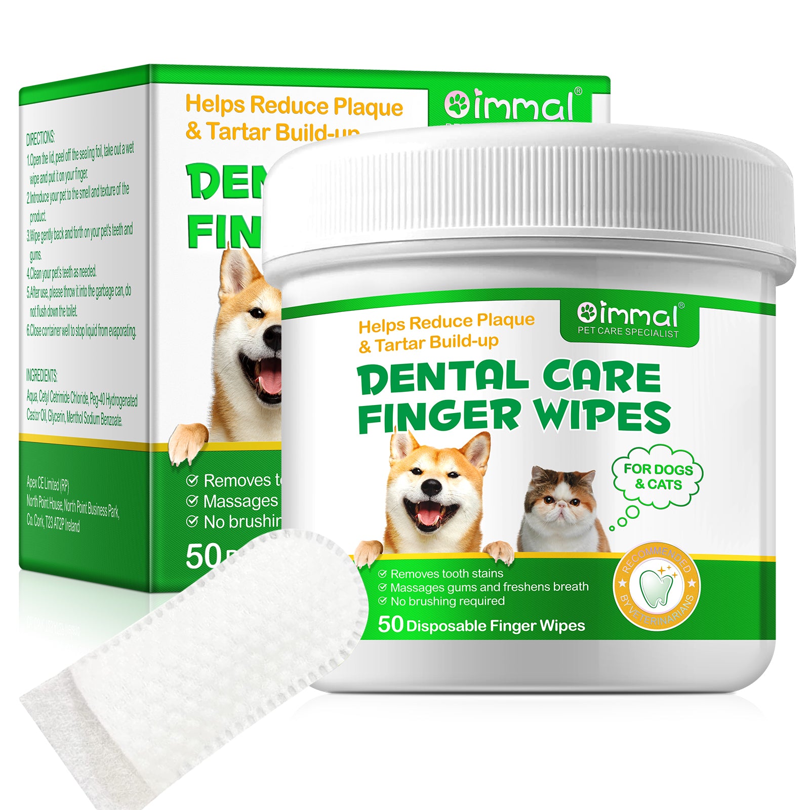 All natural dental wipes for outlet dogs