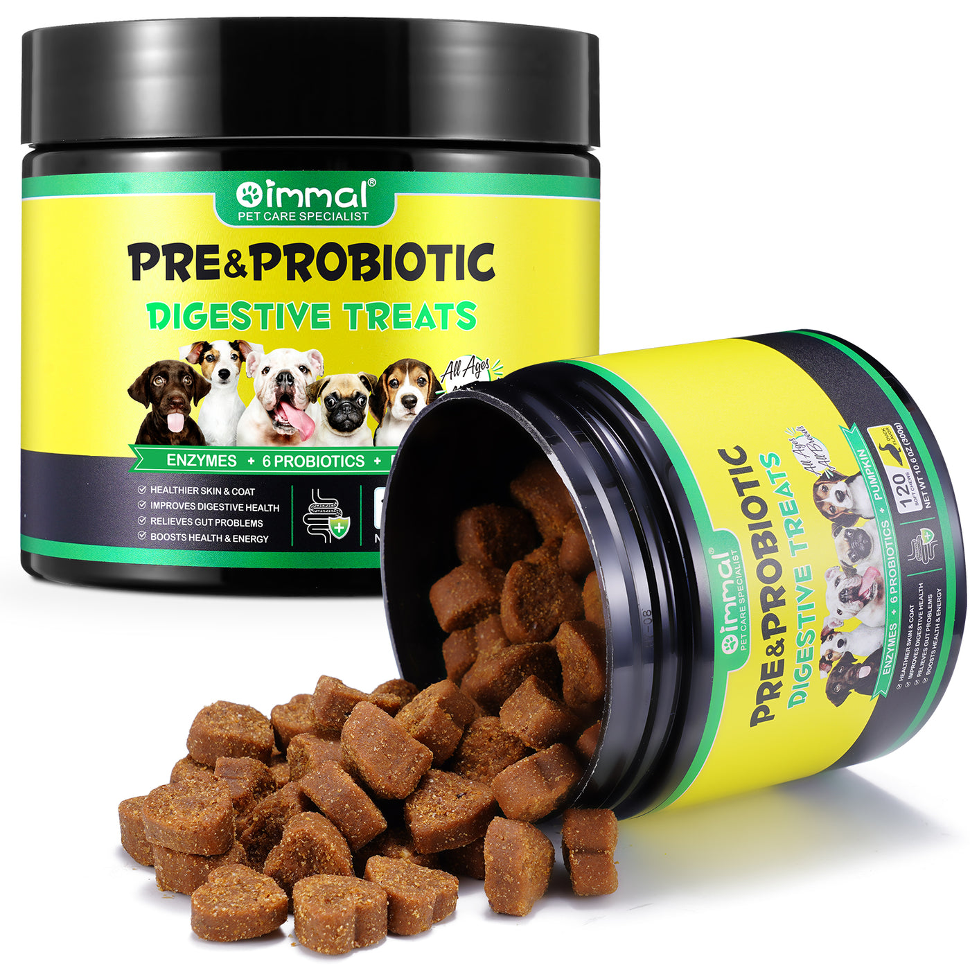 Oimmal Pre & Probiotic Digestive Chews