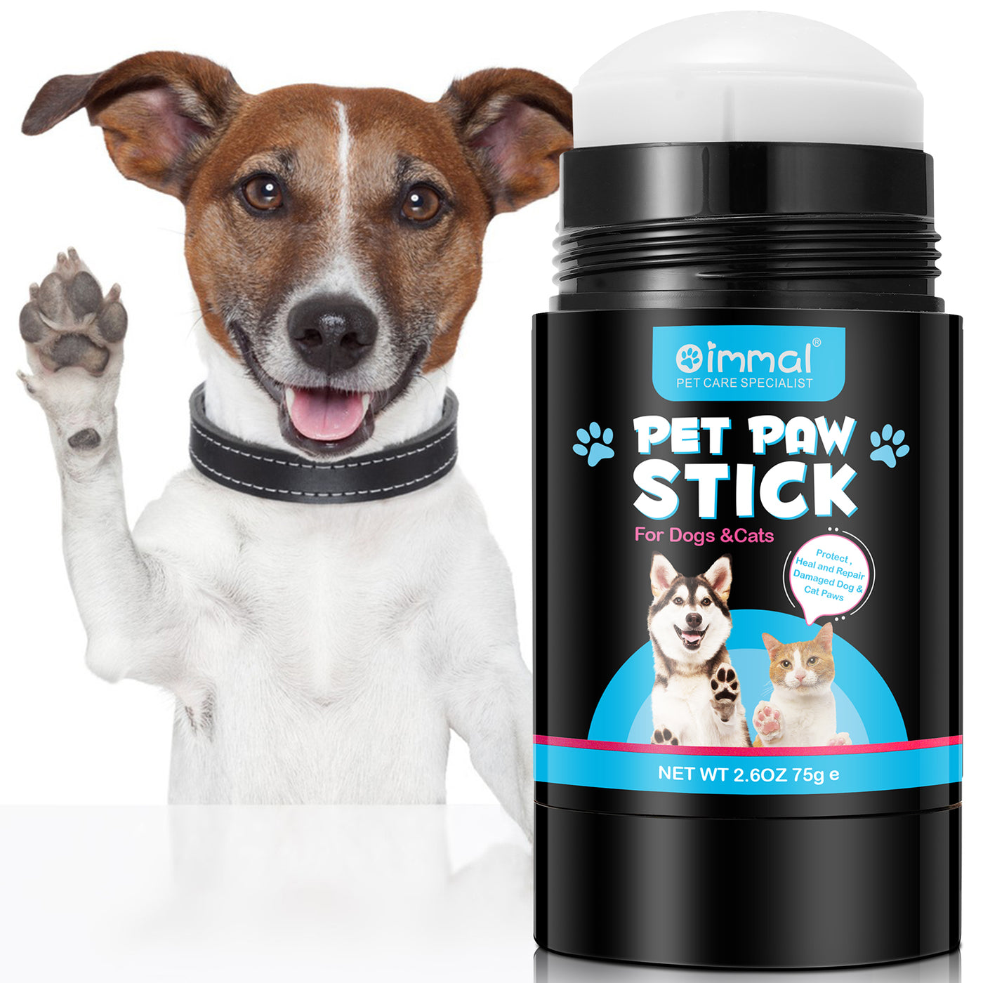 Oimmal Pet Paw Stick for Dogs & Cats