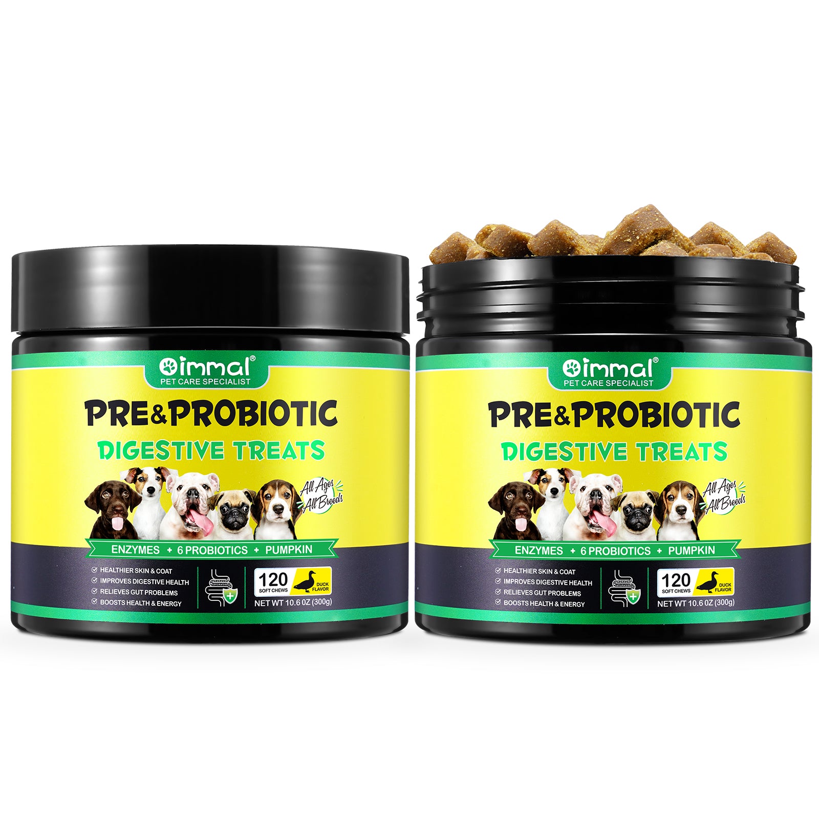 Oimmal Pre & Probiotic Digestive Chews