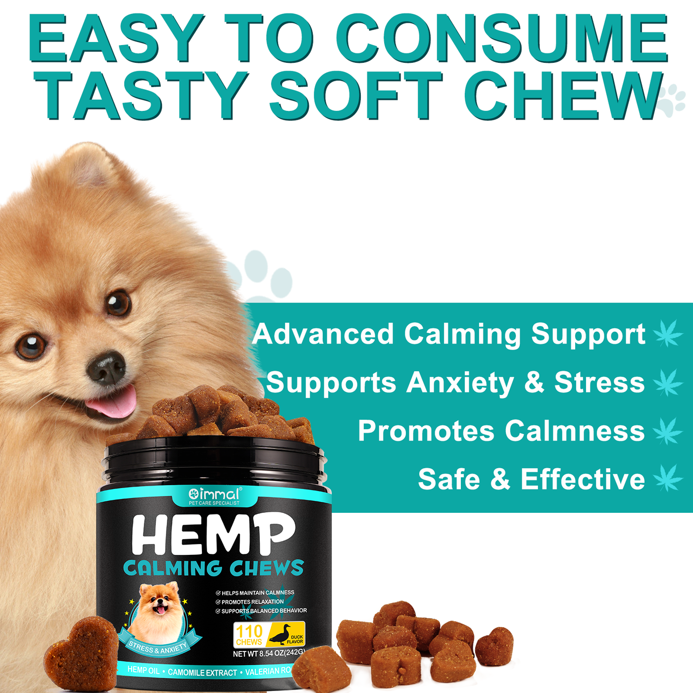 Hemp calming hotsell support for dogs